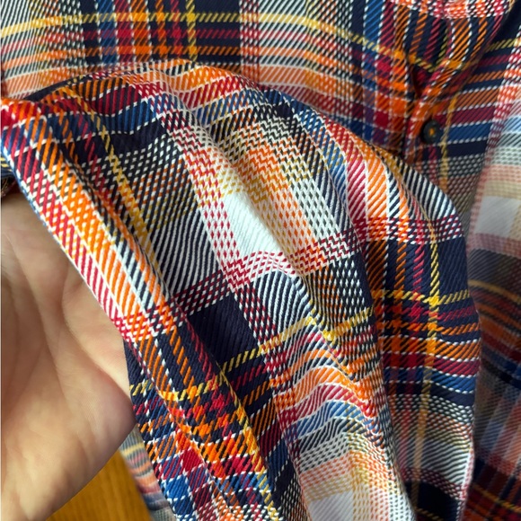 Hammer Made Men’s Plaid Button Down Shirt 43/17 - Picture 7 of 11